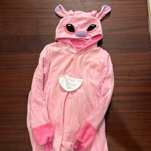 Adult Pink Stitch Onesie